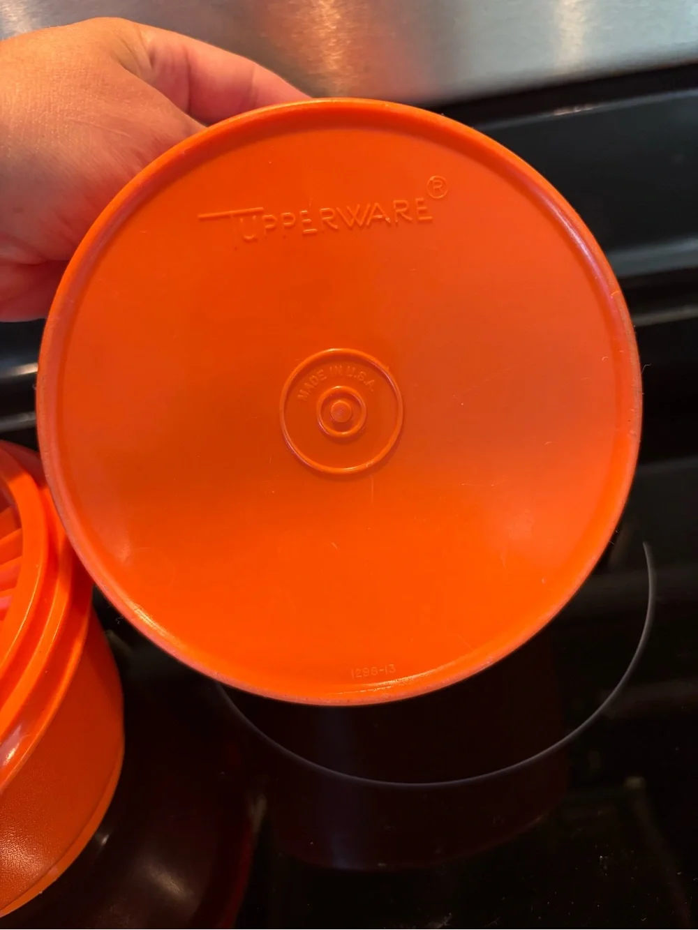 Set of two vintage Tupperware Containers